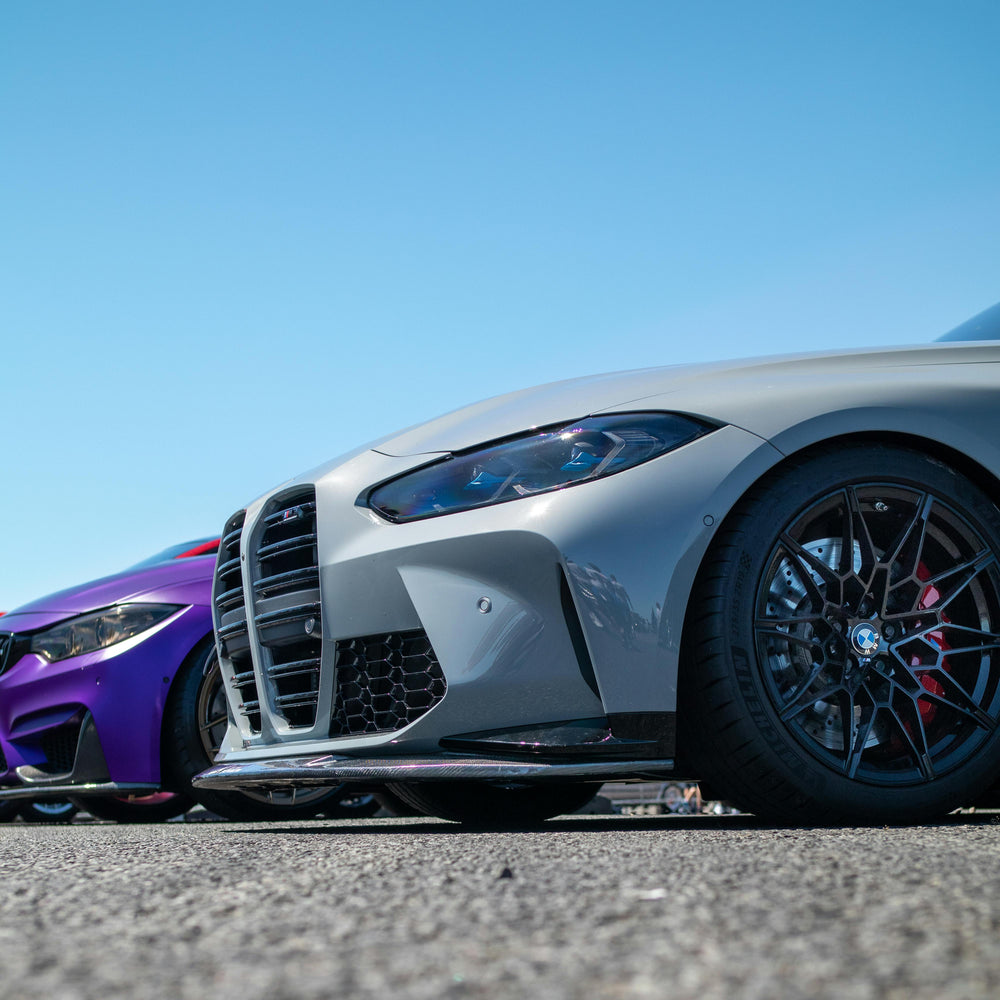 BMW M cars line up