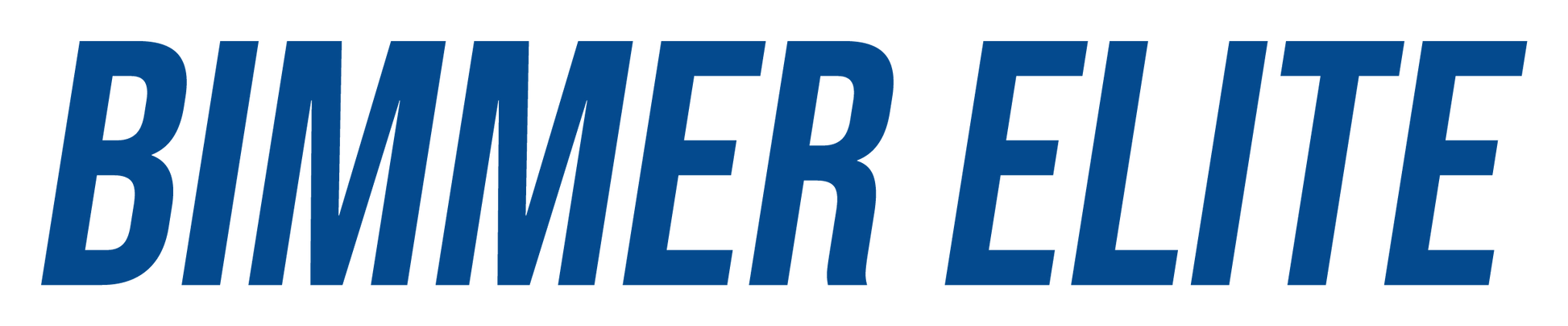 Logo blue letters