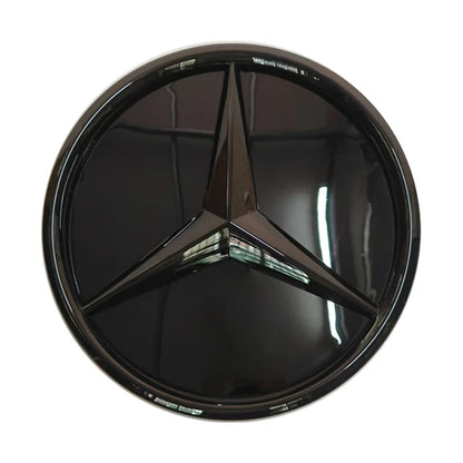 Mercedes badge black