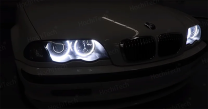 Angel Eyes Kit | LED Valkoinen | BMW 3-sarja E46 LCI