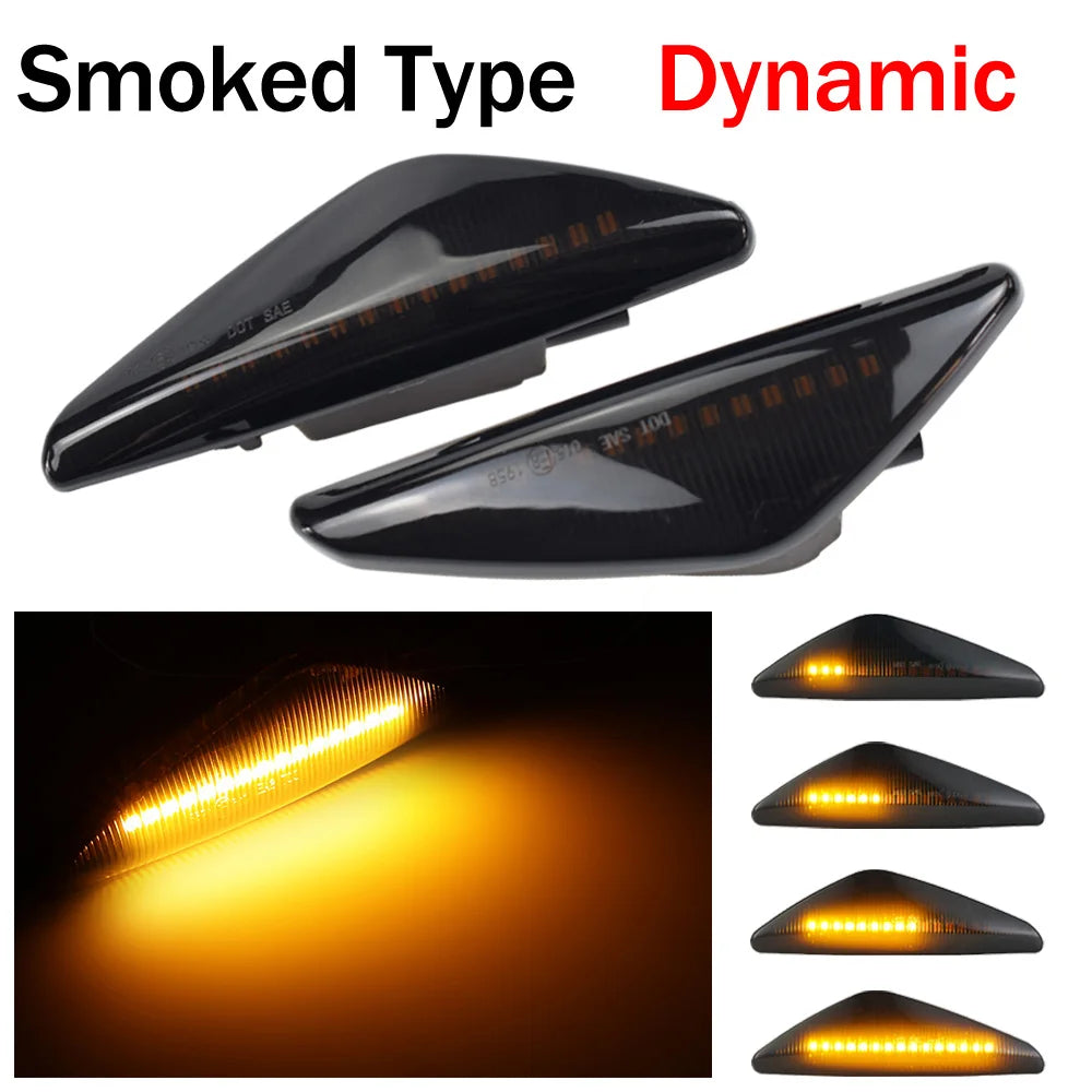 Dynamic turn signal light side marker BMW E70 E71 F25