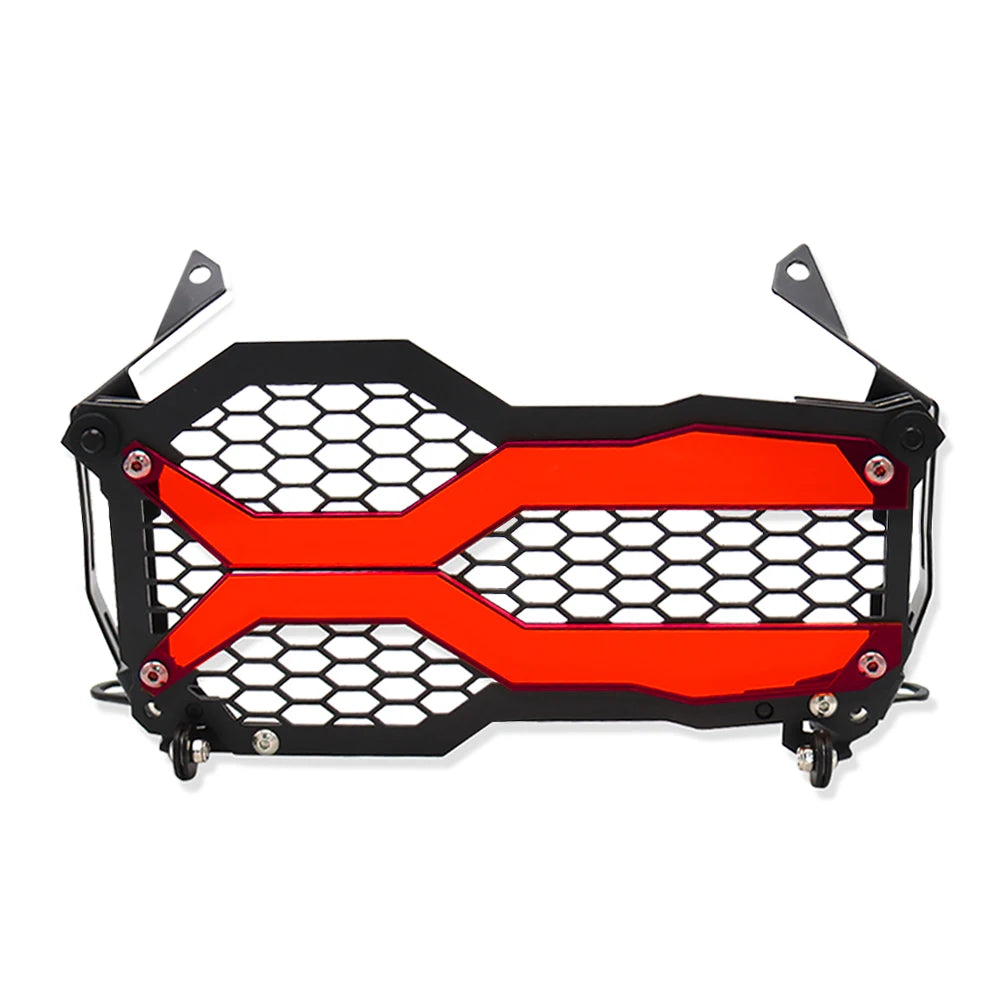 Headlight cover red