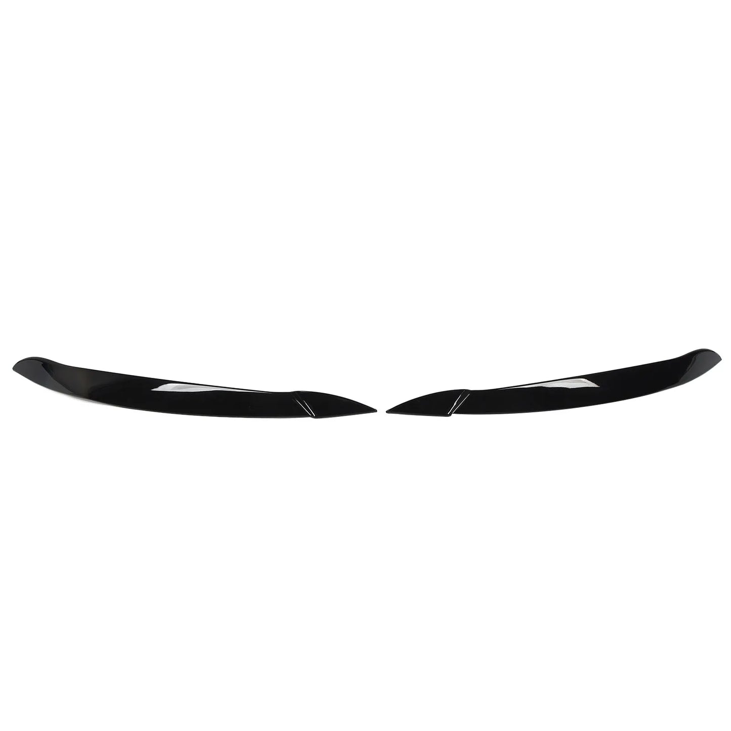 Headlight eyebrows cover black