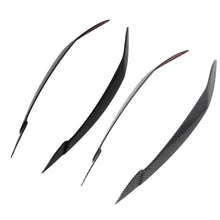 Headlight eyebrows cover set