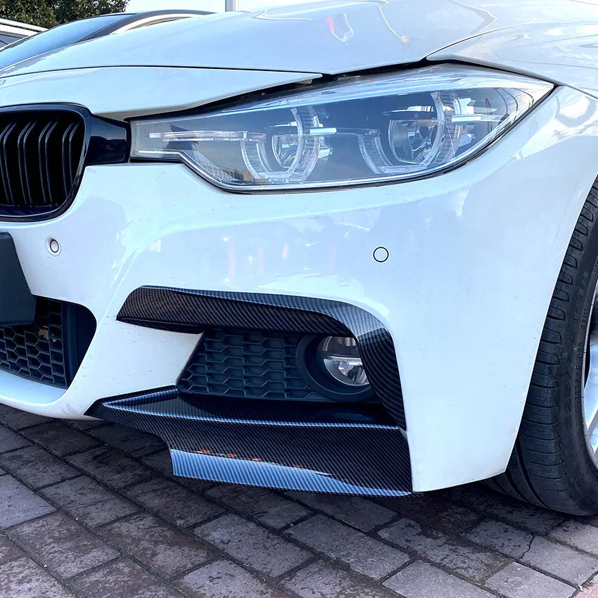 Front bumper side splitter spoiler F30 F31 M Sport