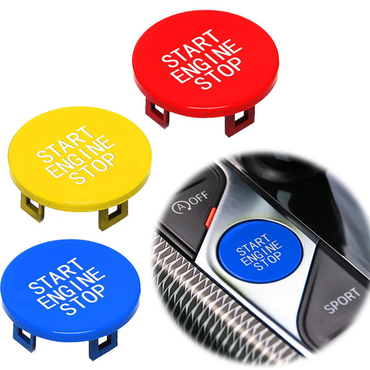 Start stop button cover G series G20 G21 G22 G23 G14 G15 G05 G06 G07 G29 F40 F44 yellow blue red