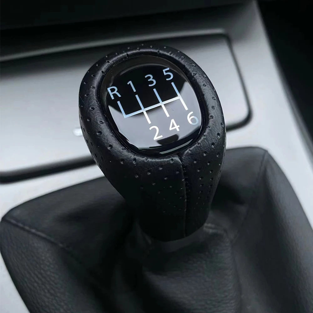 Gear shifter knob cover 5/6 speed manual BMW E46 E60 E61 E63 E64 E81 E87 E88 E90 E91 E92 E93