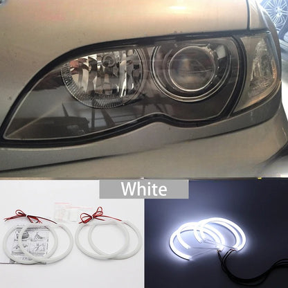 Angel Eyes Kit | LED Valkoinen | BMW 3-sarja E46 LCI