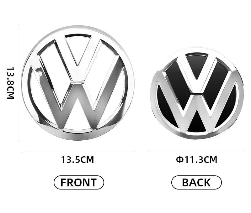 Exterior Badges Set | Front and Rear | Volkswagen Golf 7