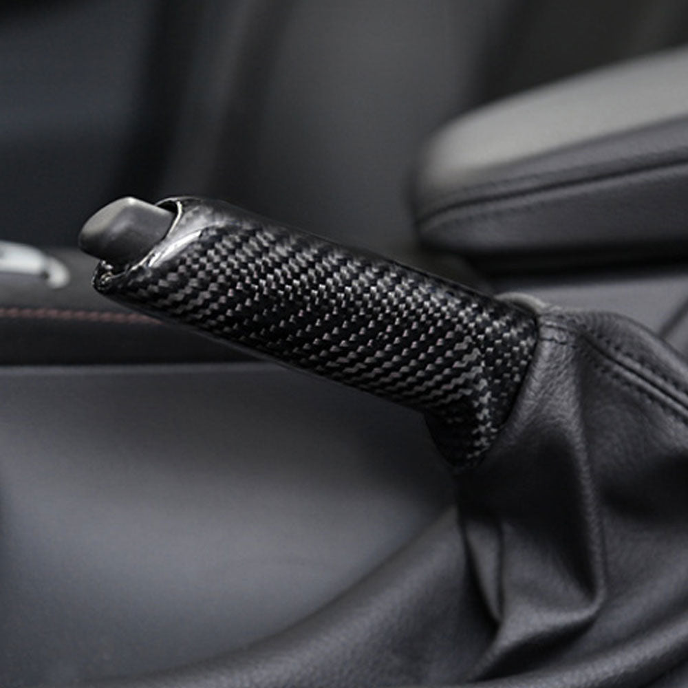 Carbon fiber handbrake cover - Bimmer Elite