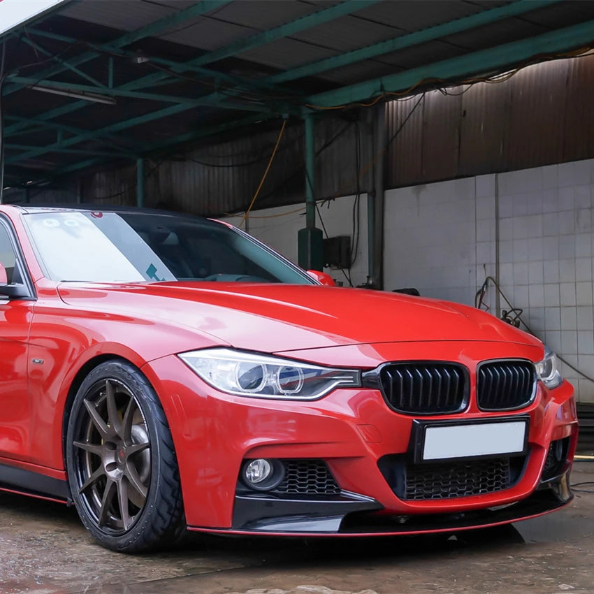 Voorbumper zijsplitter spoiler BMW F30 F31 M Sport