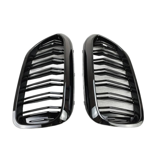 Dual slat kidney grills BMW 5 Series G30 G31 Pre-LCI