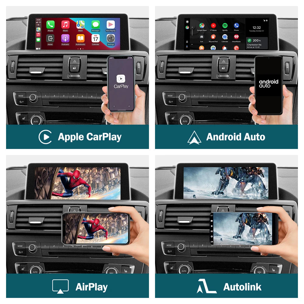 CarPlay Android Auto BMW NBT EVO System F series