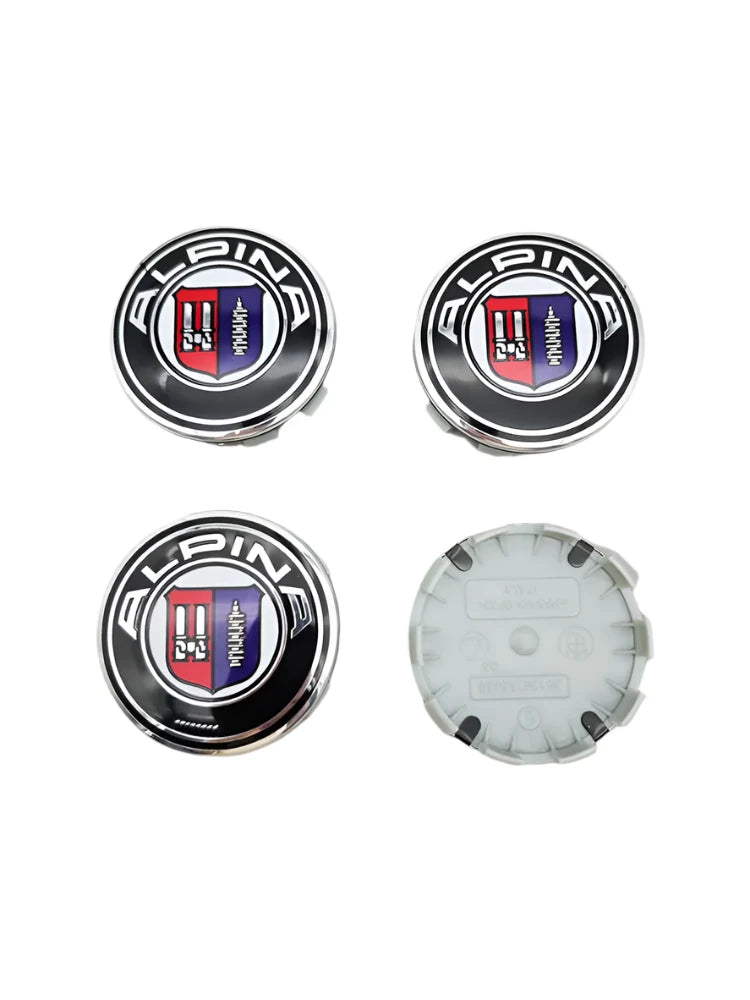 Wheel hub caps 4pcs set Alpina