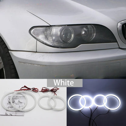 Angel Eyes Kit | LED Valkoinen | BMW 3-sarja E46 LCI