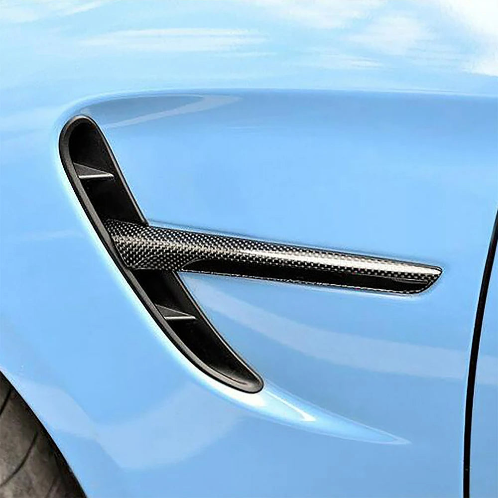 Side Fender Trim Carbon Fiber for BMW M3 M4 F80 F82 F83