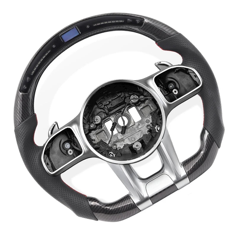 Steering wheel screen