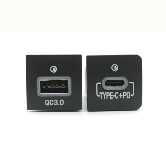 USB charger built in button Volkswagen Golf 6 Jetta 5 Scirocco 3 Eos